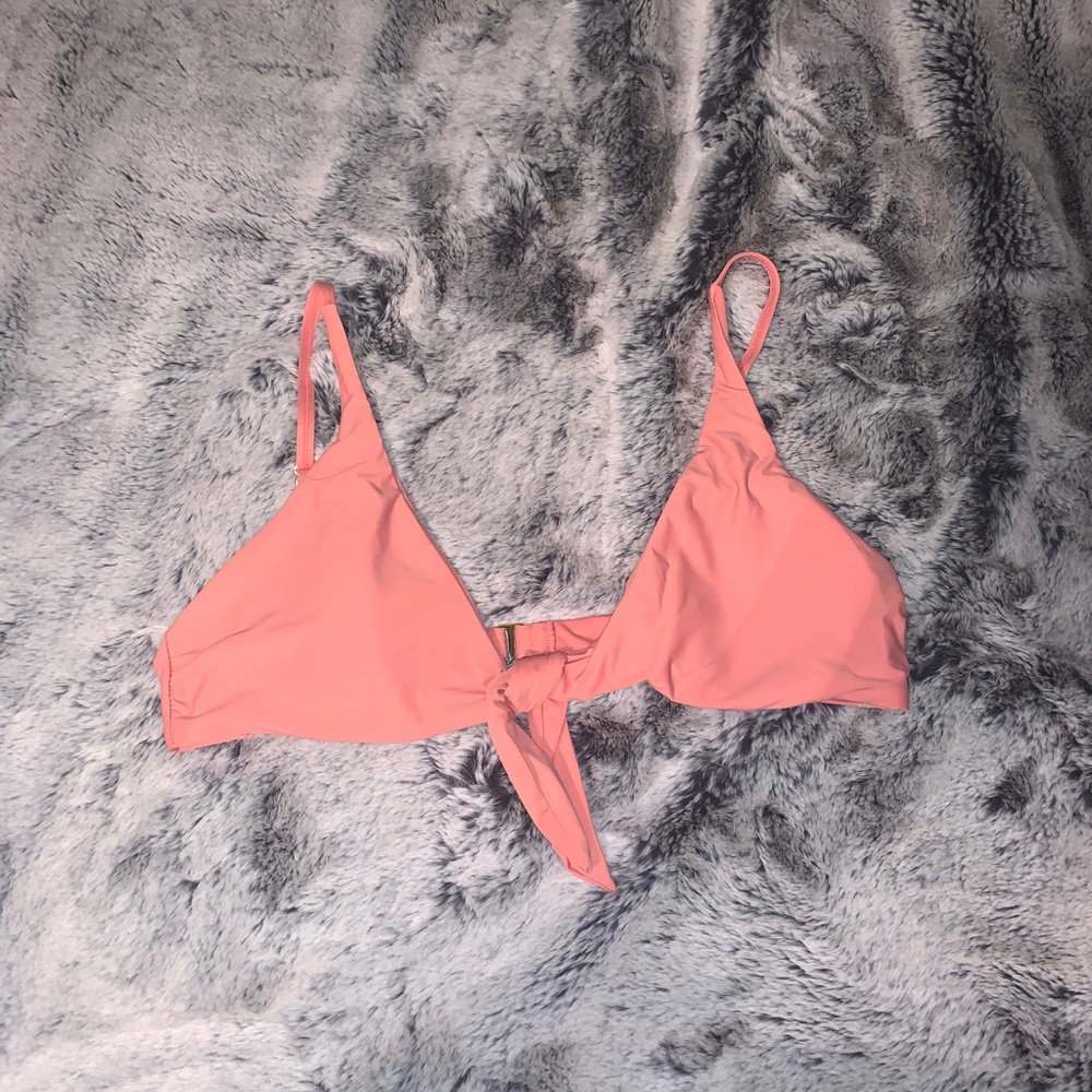 pink bikini top